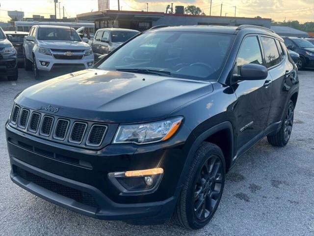 used 2021 Jeep Compass car, priced at $18,997