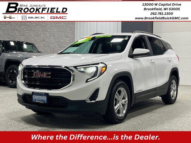 used 2021 GMC Terrain car, priced at $19,990