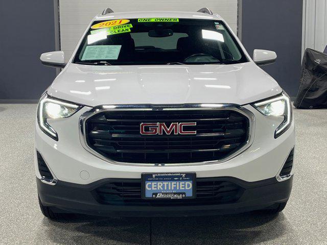 used 2021 GMC Terrain car, priced at $19,990