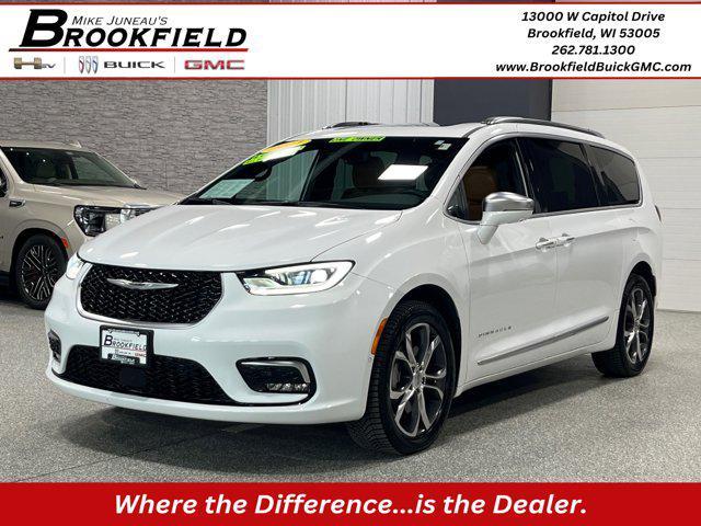 used 2021 Chrysler Pacifica car, priced at $34,990
