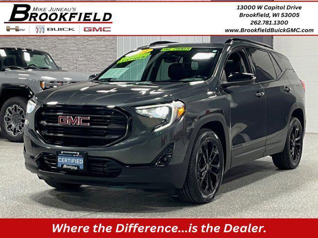 used 2021 GMC Terrain car, priced at $27,990