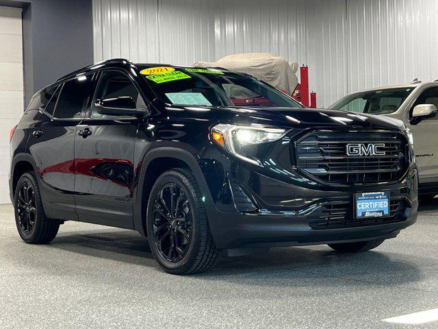 used 2021 GMC Terrain car, priced at $23,990