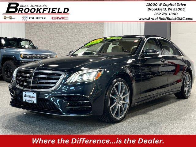 used 2020 Mercedes-Benz S-Class car, priced at $59,990