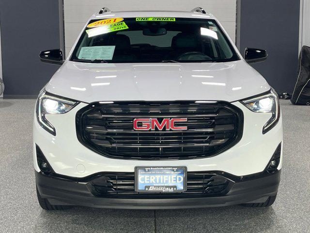 used 2021 GMC Terrain car, priced at $27,990