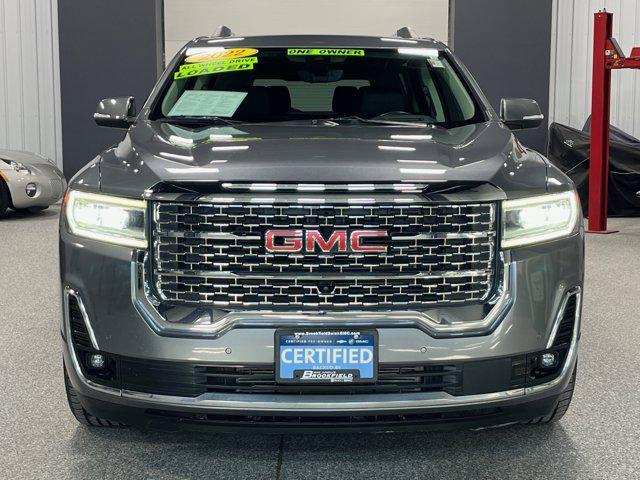 used 2022 GMC Acadia car, priced at $36,990