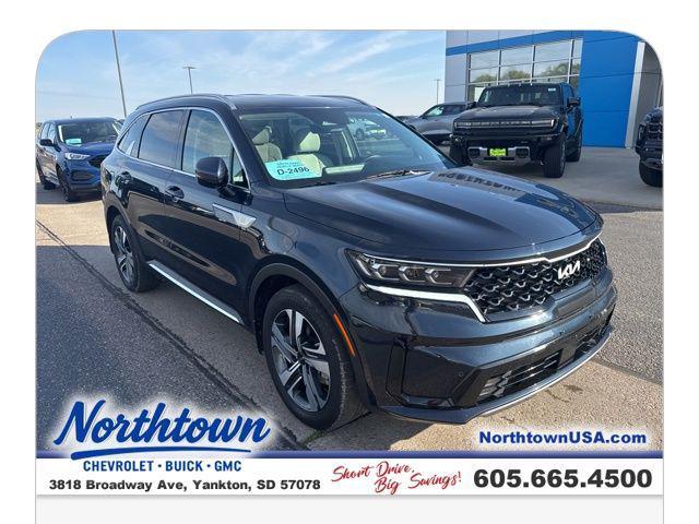 used 2022 Kia Sorento Plug-In Hybrid car, priced at $24,990