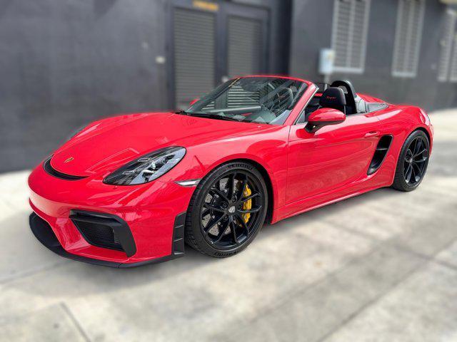 used 2021 Porsche 718 Spyder car, priced at $139,800