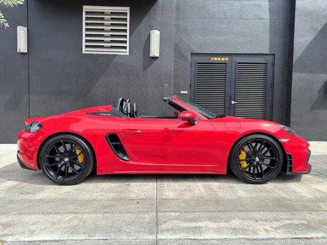 used 2021 Porsche 718 Spyder car, priced at $139,800