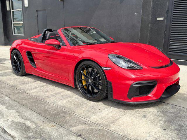 used 2021 Porsche 718 Spyder car, priced at $139,800