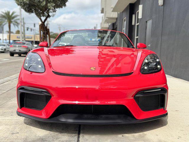 used 2021 Porsche 718 Spyder car, priced at $139,800