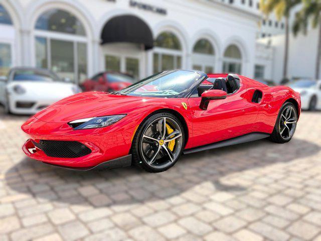 used 2024 Ferrari 296 GTS car, priced at $419,800