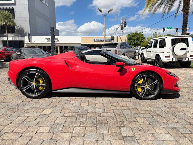 used 2024 Ferrari 296 GTS car, priced at $419,800