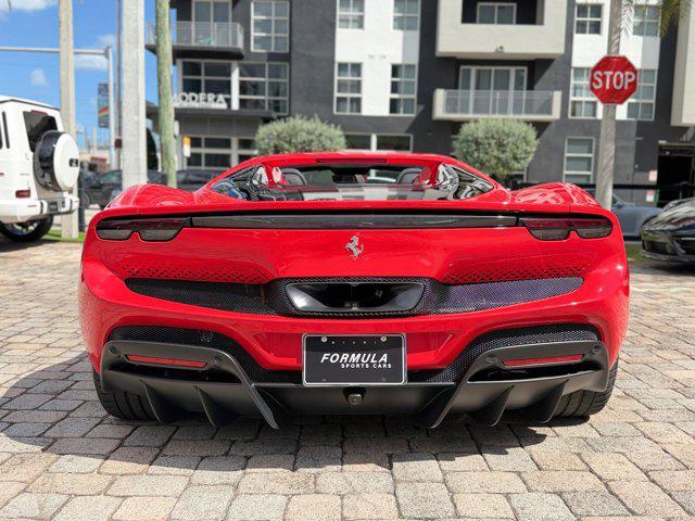 used 2024 Ferrari 296 GTS car, priced at $419,800
