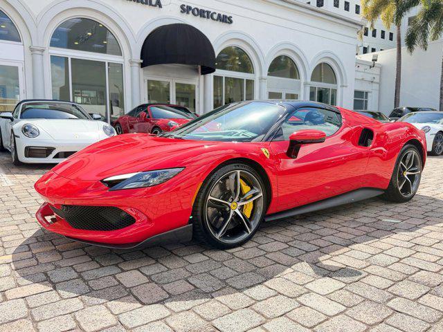 used 2024 Ferrari 296 GTS car, priced at $419,800