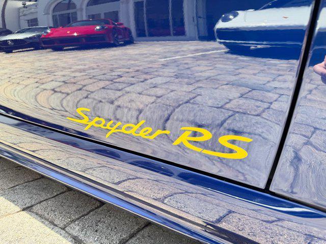 used 2025 Porsche 718 Spyder car, priced at $231,800