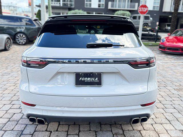 used 2022 Porsche Cayenne car, priced at $104,800
