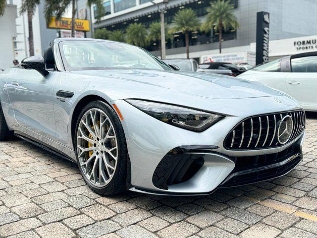 used 2022 Mercedes-Benz AMG SL 63 car, priced at $109,800