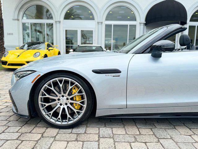 used 2022 Mercedes-Benz AMG SL 63 car, priced at $109,800