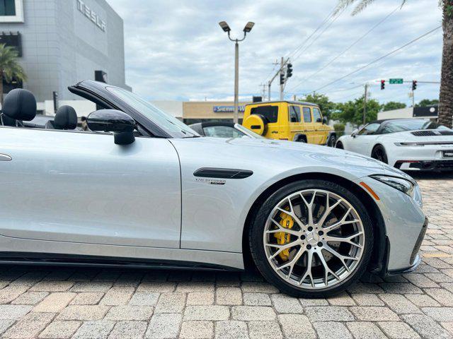 used 2022 Mercedes-Benz AMG SL 63 car, priced at $109,800