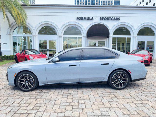 used 2025 BMW 740 car, priced at $89,800