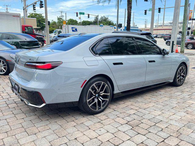 used 2025 BMW 740 car, priced at $89,800