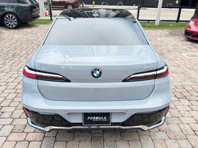 used 2025 BMW 740 car, priced at $89,800
