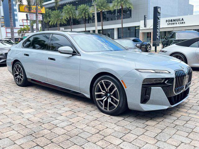 used 2025 BMW 740 car, priced at $89,800