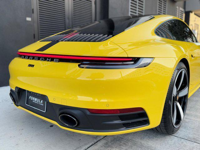 used 2022 Porsche 911 car, priced at $124,800