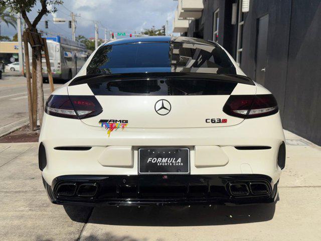 used 2020 Mercedes-Benz AMG C 63 car, priced at $109,800