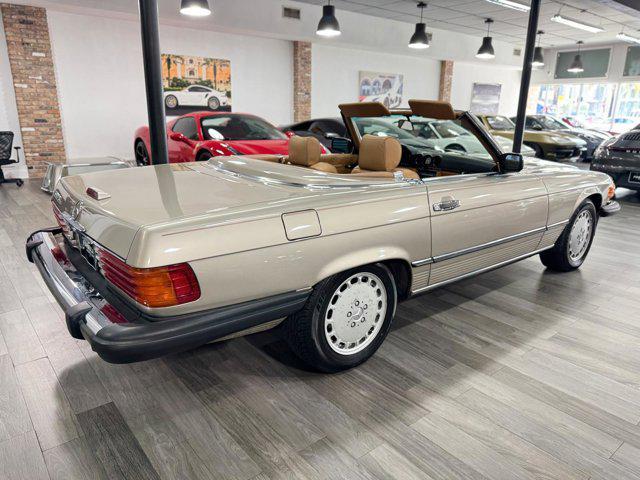 used 1988 Mercedes-Benz SL-Class car, priced at $36,800