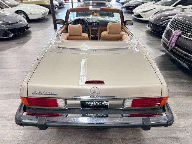 used 1988 Mercedes-Benz SL-Class car, priced at $36,800