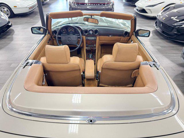 used 1988 Mercedes-Benz SL-Class car, priced at $36,800