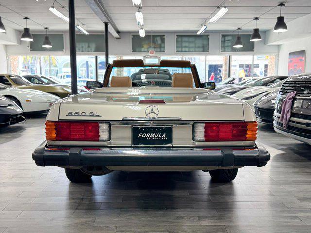used 1988 Mercedes-Benz SL-Class car, priced at $36,800
