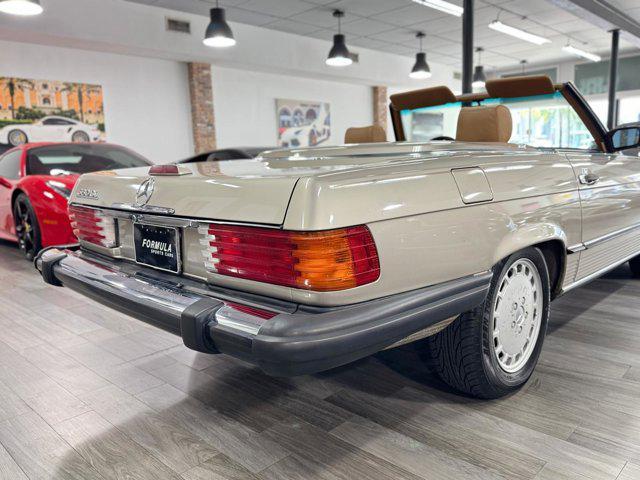 used 1988 Mercedes-Benz SL-Class car, priced at $36,800
