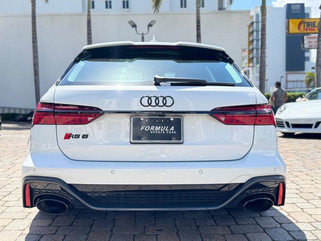 used 2024 Audi RS 6 Avant car, priced at $129,800