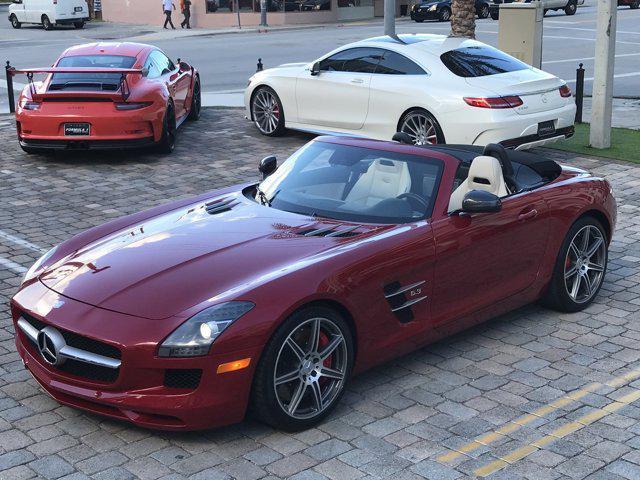 used 2012 Mercedes-Benz SLS AMG car, priced at $159,800