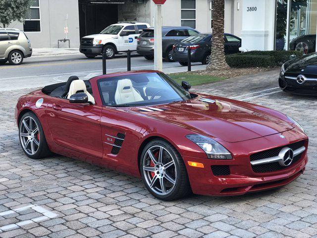 used 2012 Mercedes-Benz SLS AMG car, priced at $159,800