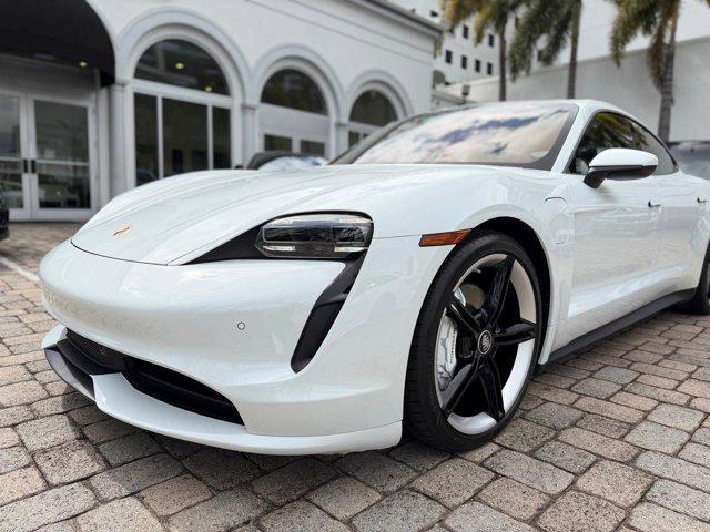 used 2021 Porsche Taycan car, priced at $52,800