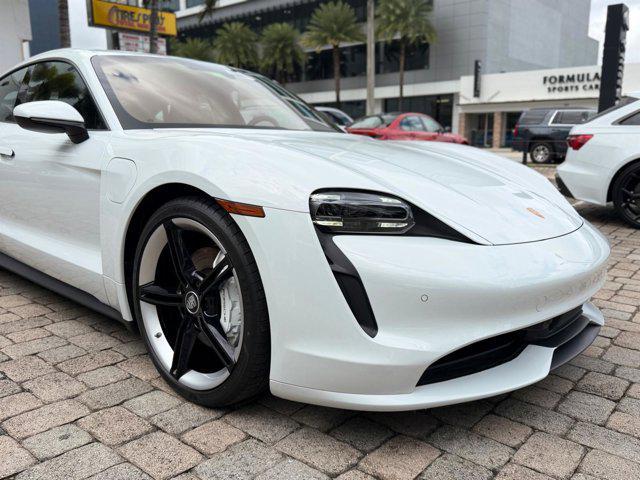 used 2021 Porsche Taycan car, priced at $52,800