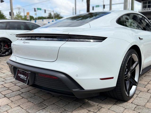 used 2021 Porsche Taycan car, priced at $52,800