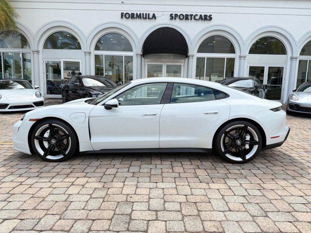 used 2021 Porsche Taycan car, priced at $52,800