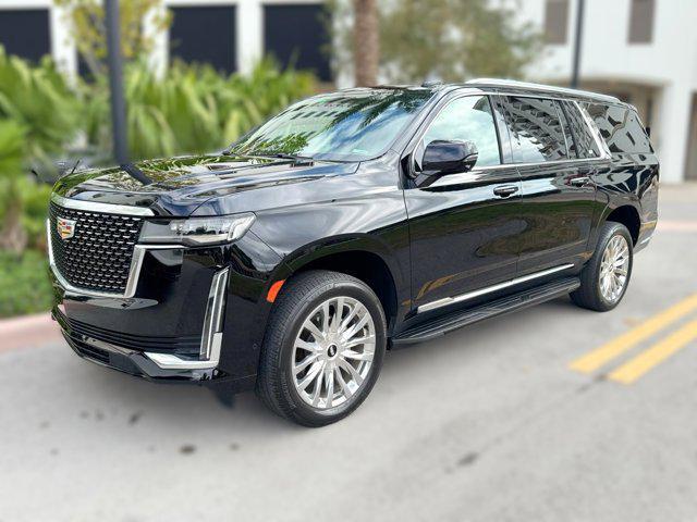 used 2022 Cadillac Escalade ESV car, priced at $74,800