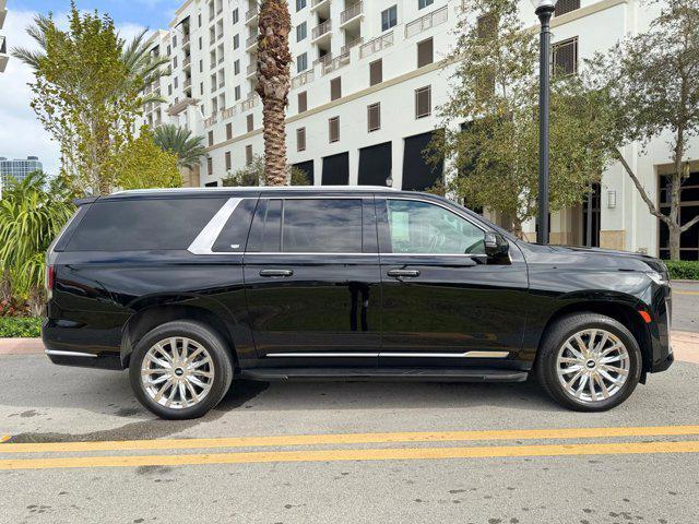 used 2022 Cadillac Escalade ESV car, priced at $74,800