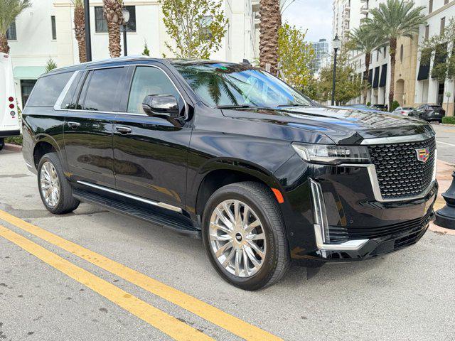 used 2022 Cadillac Escalade ESV car, priced at $74,800