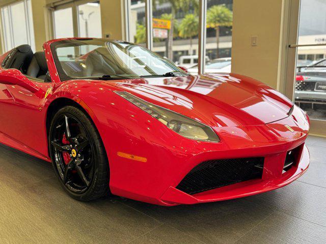 used 2017 Ferrari 488 Spider car, priced at $284,800