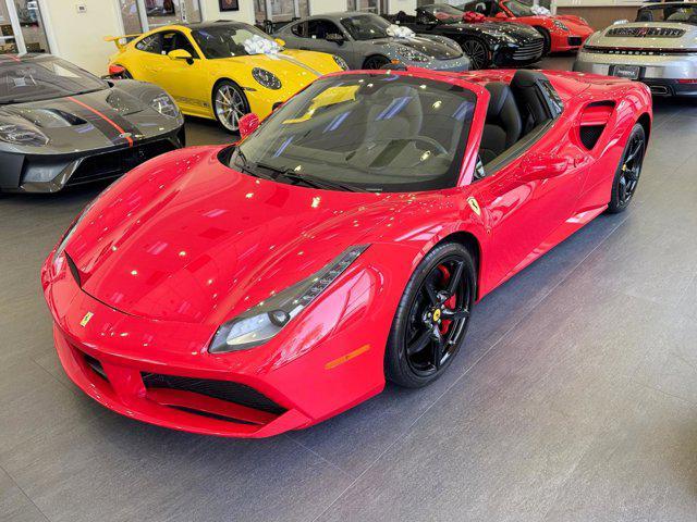 used 2017 Ferrari 488 Spider car, priced at $284,800