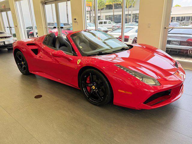 used 2017 Ferrari 488 Spider car, priced at $284,800