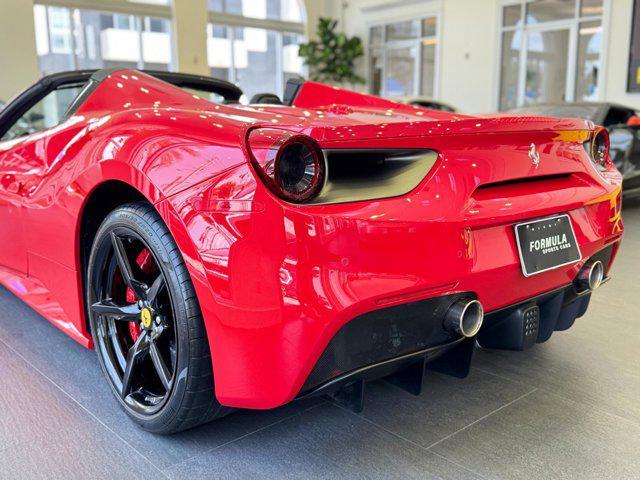 used 2017 Ferrari 488 Spider car, priced at $284,800