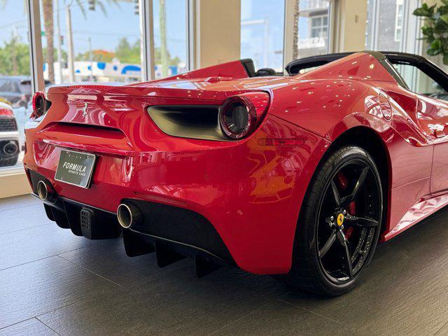 used 2017 Ferrari 488 Spider car, priced at $284,800