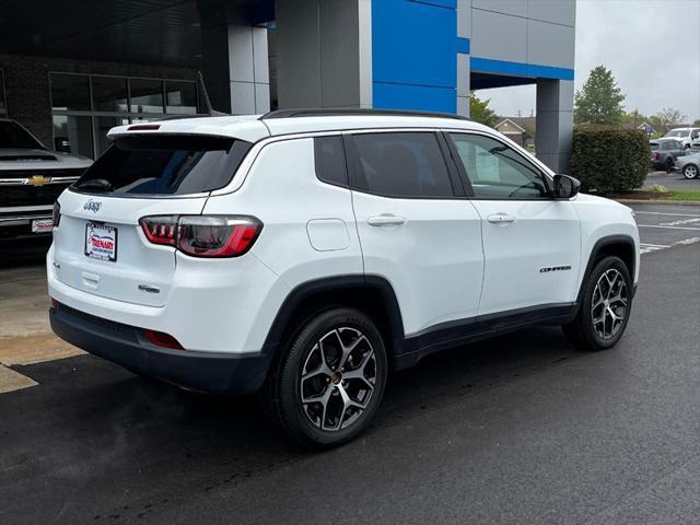 used 2024 Jeep Compass car, priced at $24,595